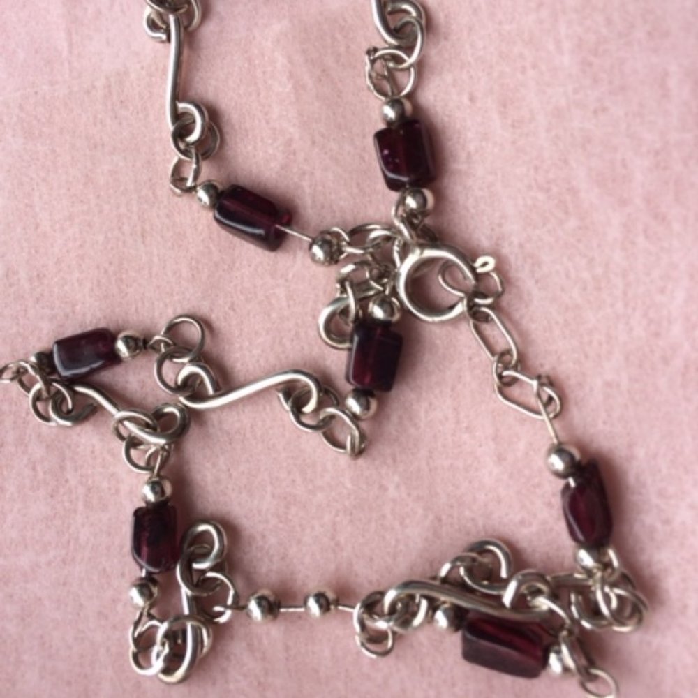 Silver necklace